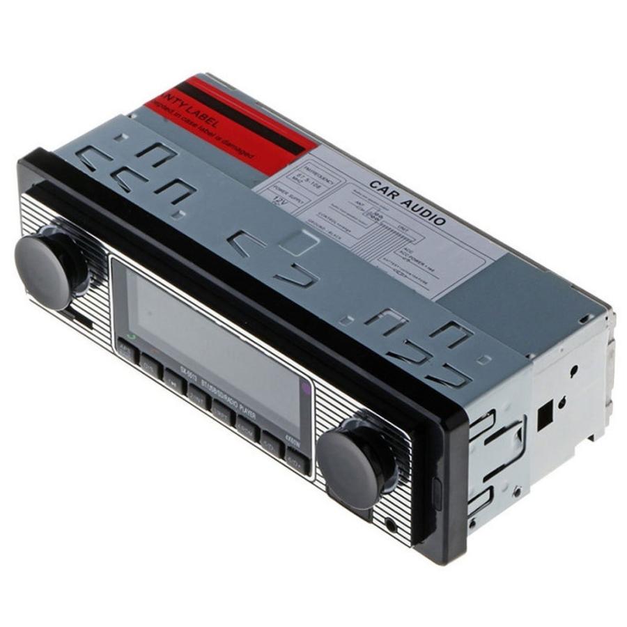 Bluetooth ヴィンテージ車ラジオ MP3 プレーヤーステレオ USB AUX