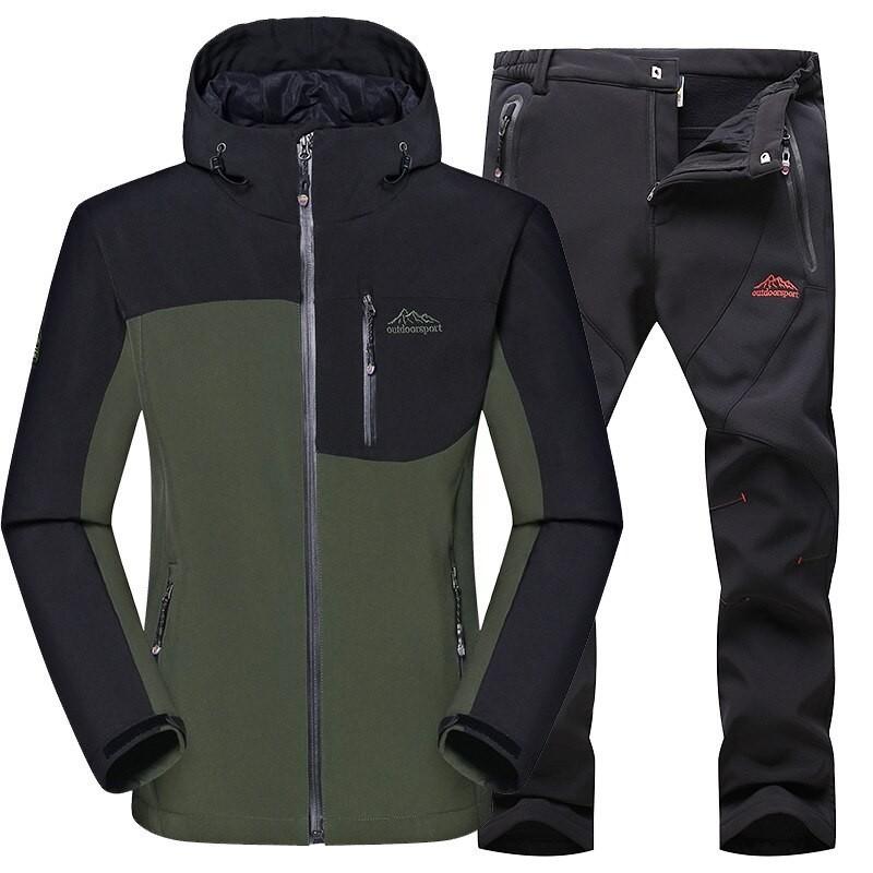 Mazerout 日本未入荷 防水 防風 フィッシング用スーツ 上下セットの画像