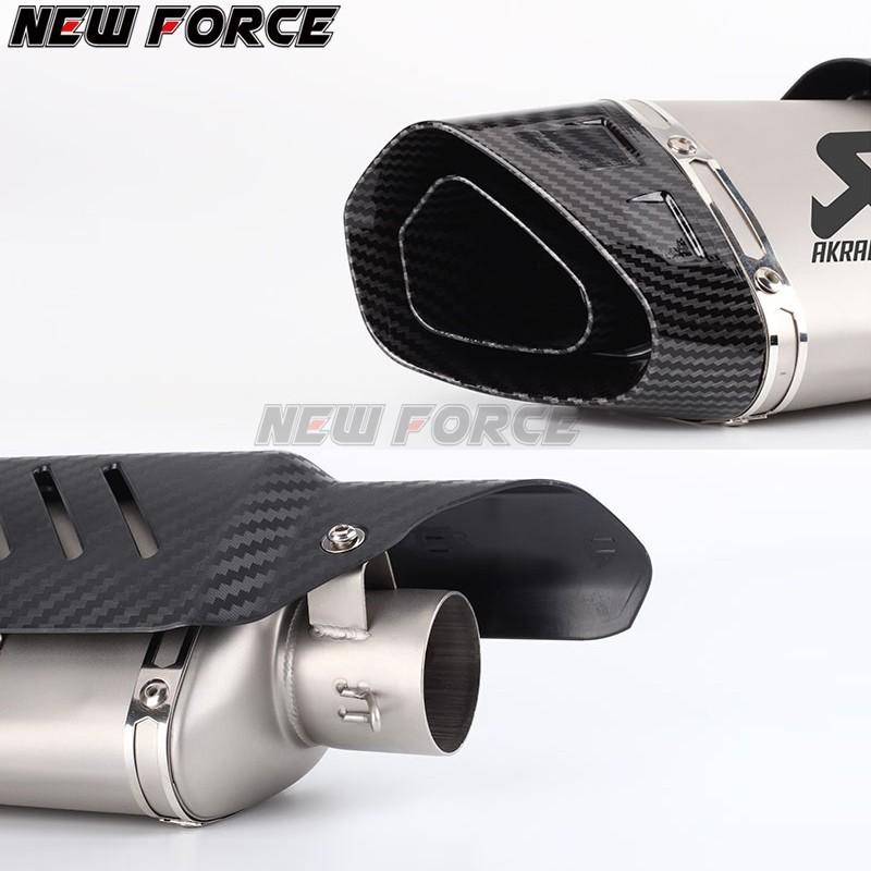 汎用サイレンサー マフラー スリップオン 50.8mm/検 YZF R-25 R-3 R25