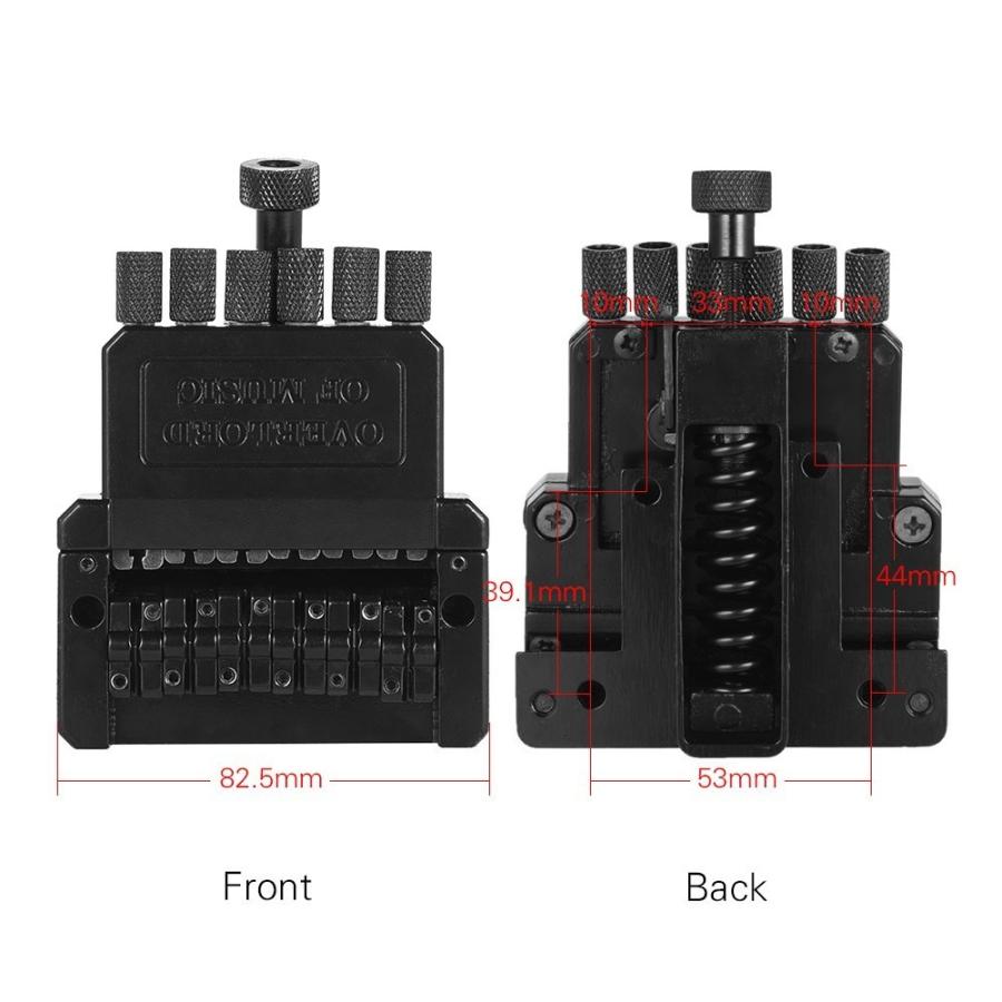 エレキギター用ヘッドレス+トレモロブリッジスタインバーガータイプナットセット_5