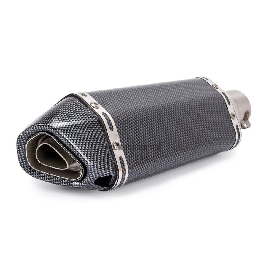 MT-09 MT09 マフラー ステンレス 2014-2020 Amazon | Brilluxa フルステンレススチール排気システム、Decat