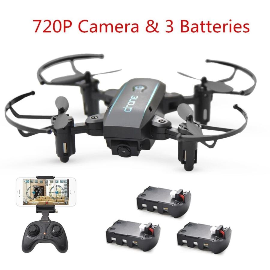 超小型 手のひらサイズ ポータブルドローン 2.4G Foldable Wifi FPV RC 