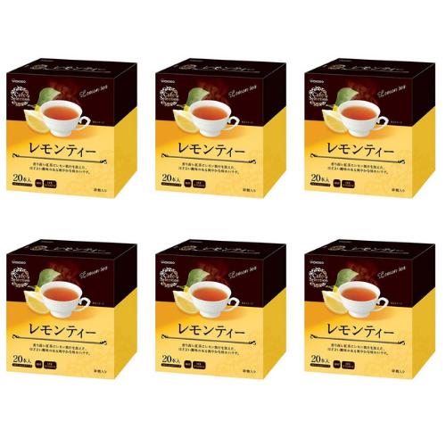 カフェセレクション　スティック　レモンティー　２０本／12箱 アサヒグループ食品 カフェセレクション スティック レモンティー 20