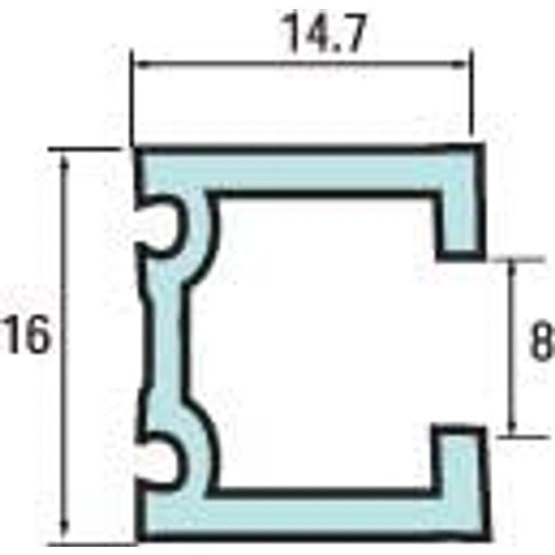 福井金属工芸　額を飾るのに便利　C-11型セット　ホワイト　壁面用　2.0m　3354-W-1