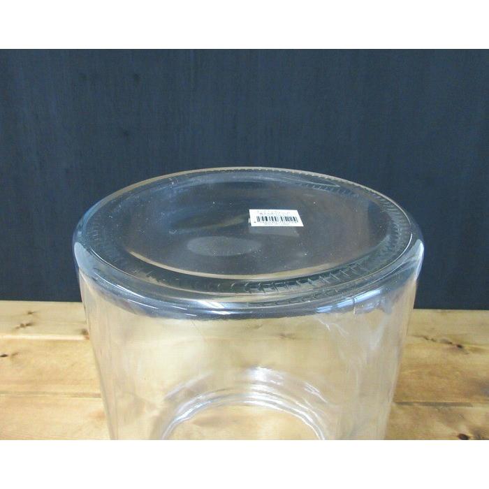 訳あり商品 米びつ おしゃれ 5kg ガラス容器 ストレートジャー 7L