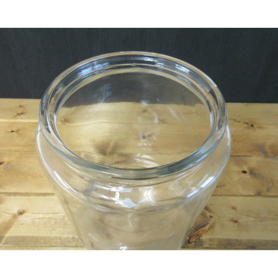 ガラス容器 アンティーク ストレートジャー 7L おしゃれ 保存