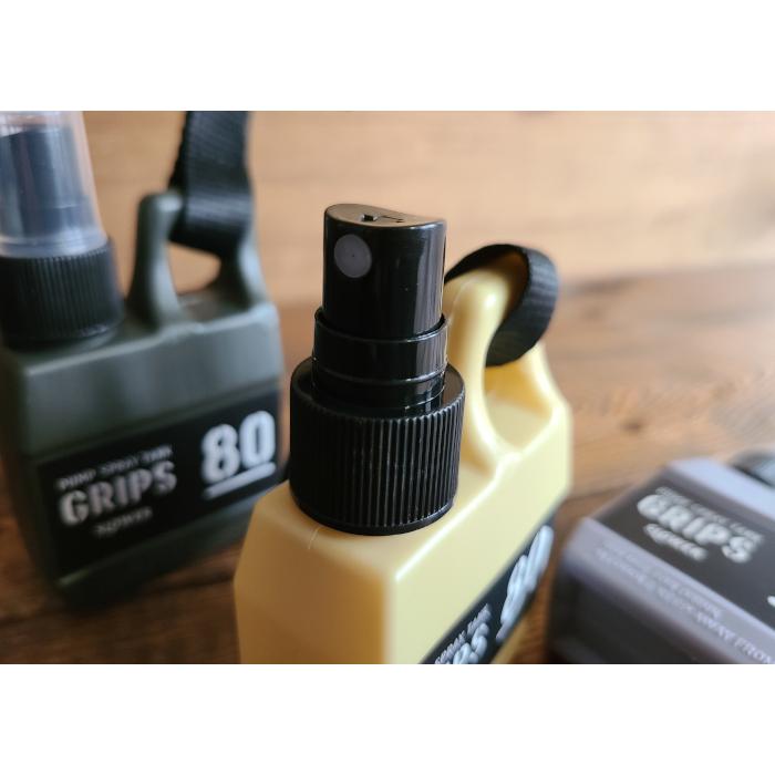 スプレーボトル おしゃれ 遮光 Grips 80ml アルコール対応 タンク