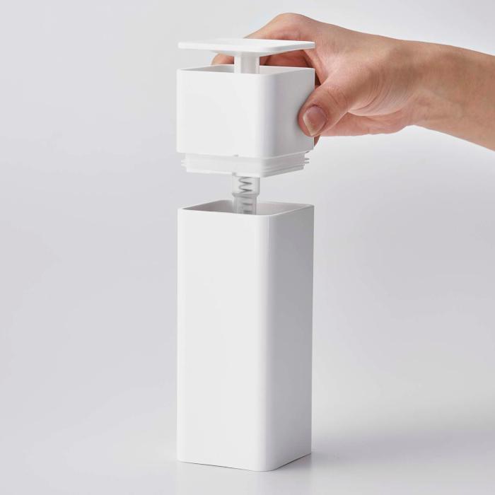Tower タワー 片手で出せるディスペンサー 250ml プッシュ式 食器洗剤 容器 ポンプボトル 食器洗剤容器 化粧水 アルコール 山崎実業 デイリー通販yahoo 店 通販 Yahoo ショッピング