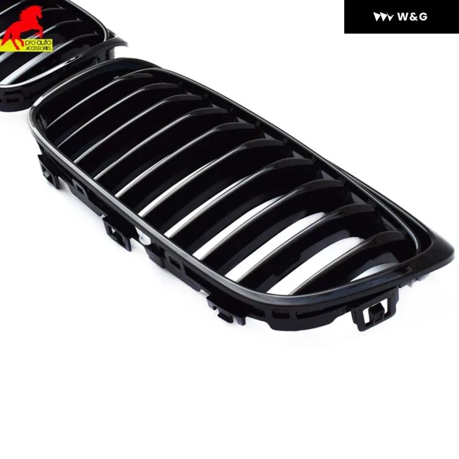 並行輸入品 車用フロント バンパー キドニー グリル 2014-2018 BMW 2