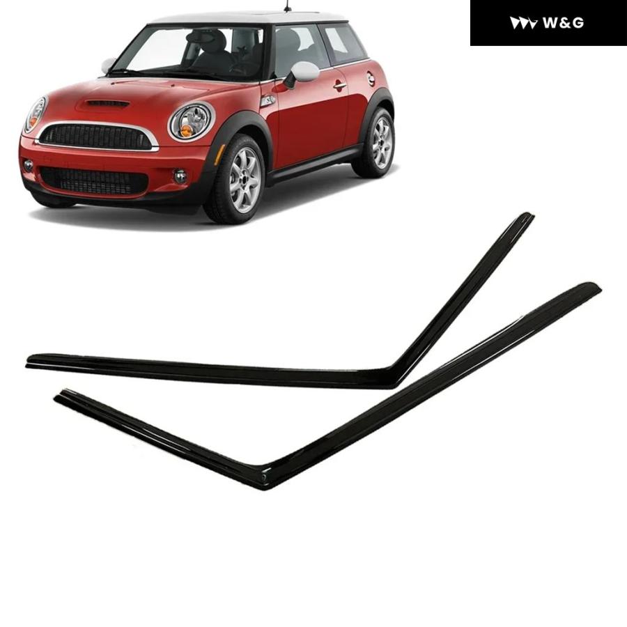 MINI F65 / 5DRハッチバック　ドアバイザー サイドバイザー 並行輸入品 ウィンドウ バイザー MINI COOPER 2007 - 13 R56