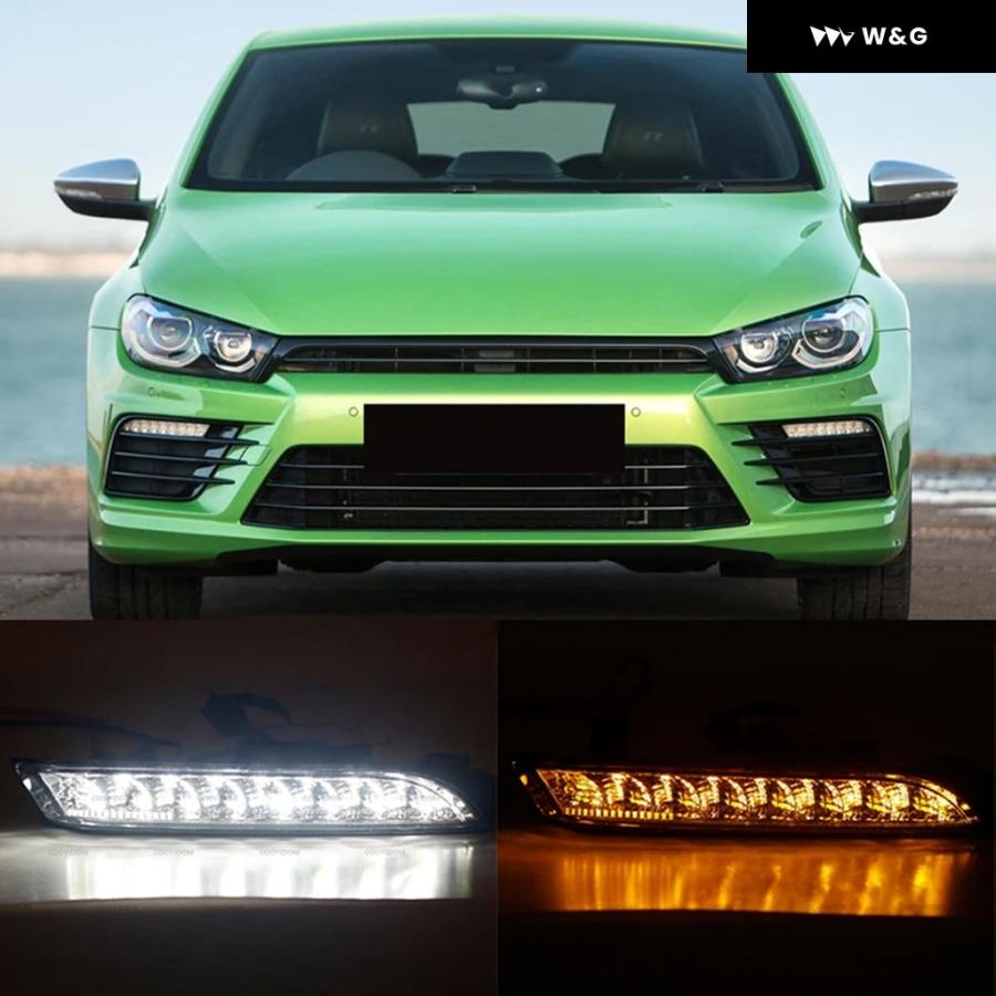 並行輸入品 車用LED DRL デイタイム ランニングライト ウィンカー