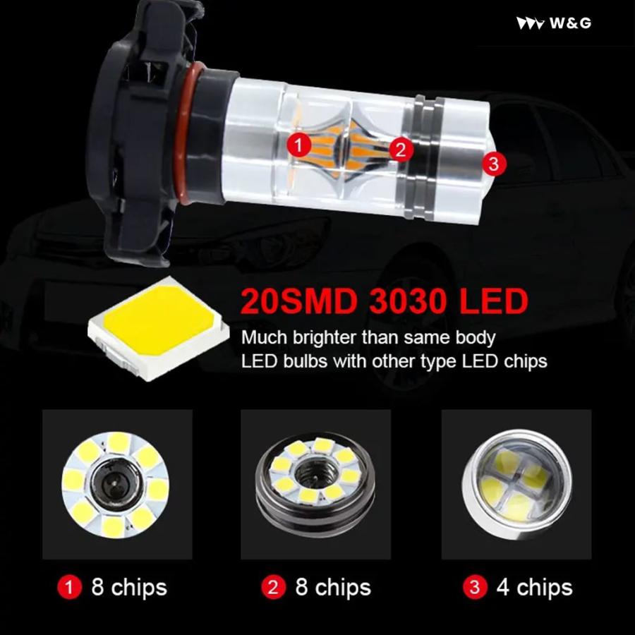 並行輸入品 ジープ コンパス 2017 2018 2019 LED 車用フロント デイ