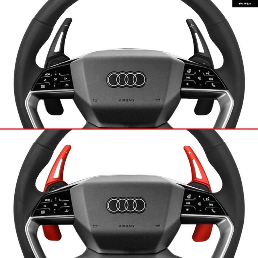 並行輸入品パドル シフト エクステンション アウディ A5/S5 B10 Q5/SQ5