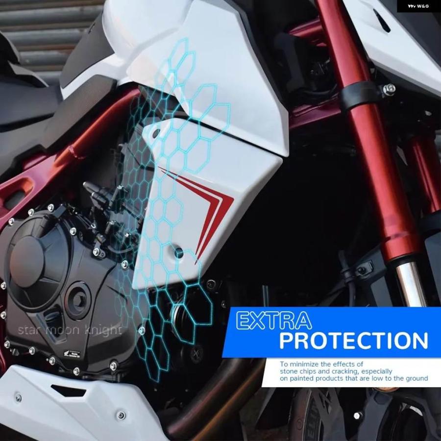 並行輸入品バイク サイド パネル フェアリング カバー ラジエーター チーク 装飾 プレート ホンダ CB750 ホーネット 750 2022- アクセサリー_8
