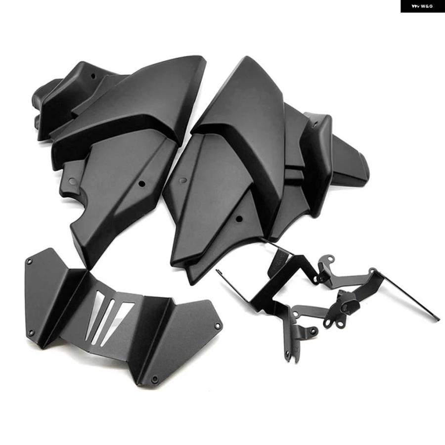 並行輸入品ヤマハ MT-09 SP FZ09 FZ-09 MT-09 2021 - 23 オートバイ ベリーパン エンジン スポイラー アンダー フェアリング フレーム プロテクターの画像