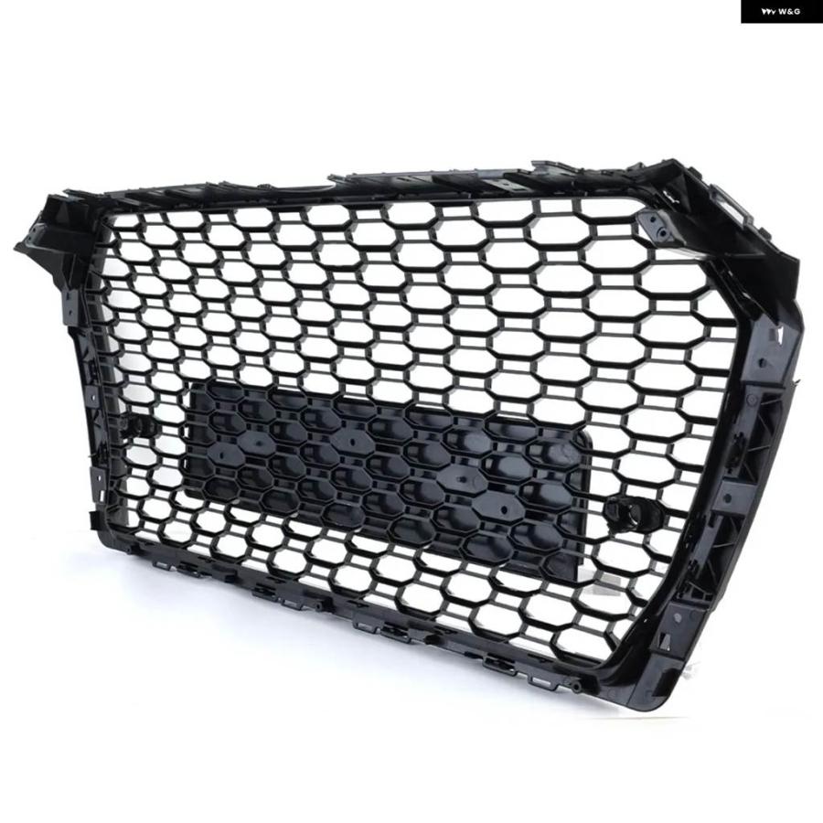 並行輸入品ハニカム RS4 スタイル フロント バンパー グリル アウディ