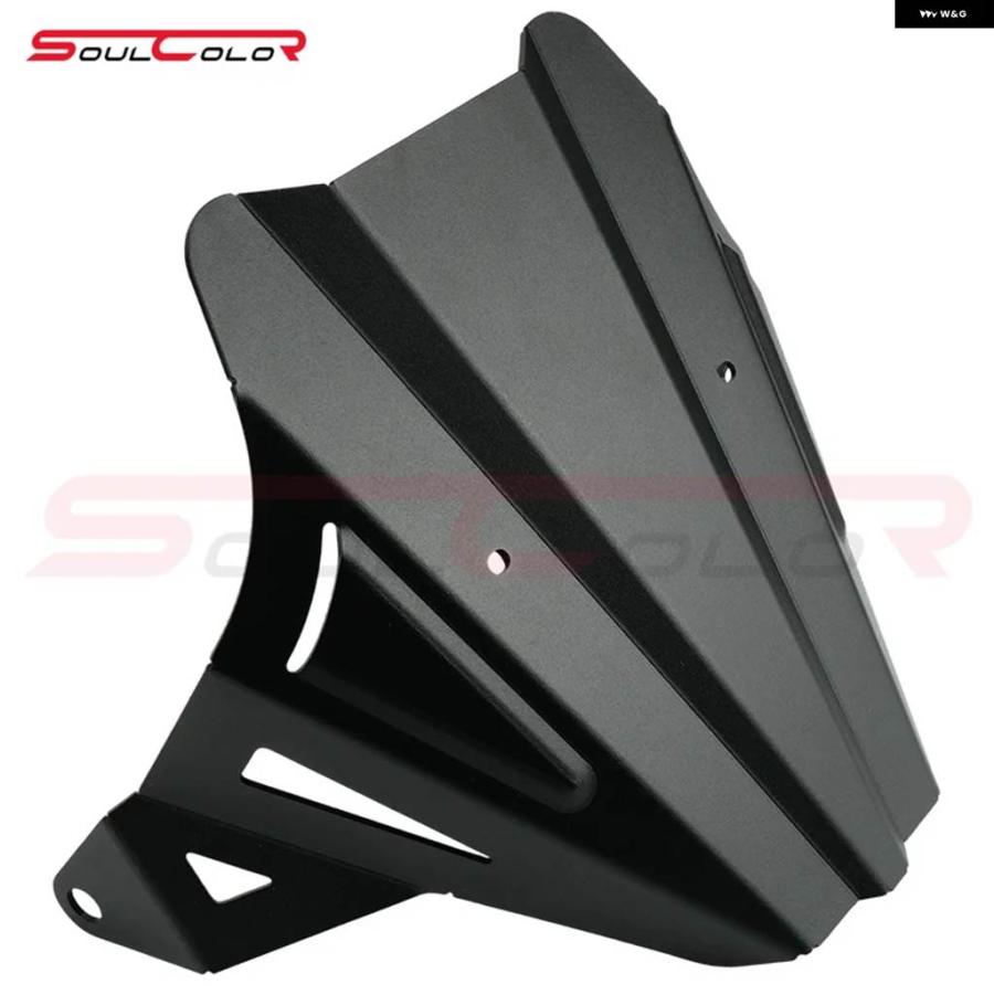 並行輸入品MT-07 2025 MT07 Y-AMT 25-26 MT07 Y-AMT GEN4 オートバイ ブラック ウィンドシールド メタルスポーツウィンドスクリーンバイザー_7