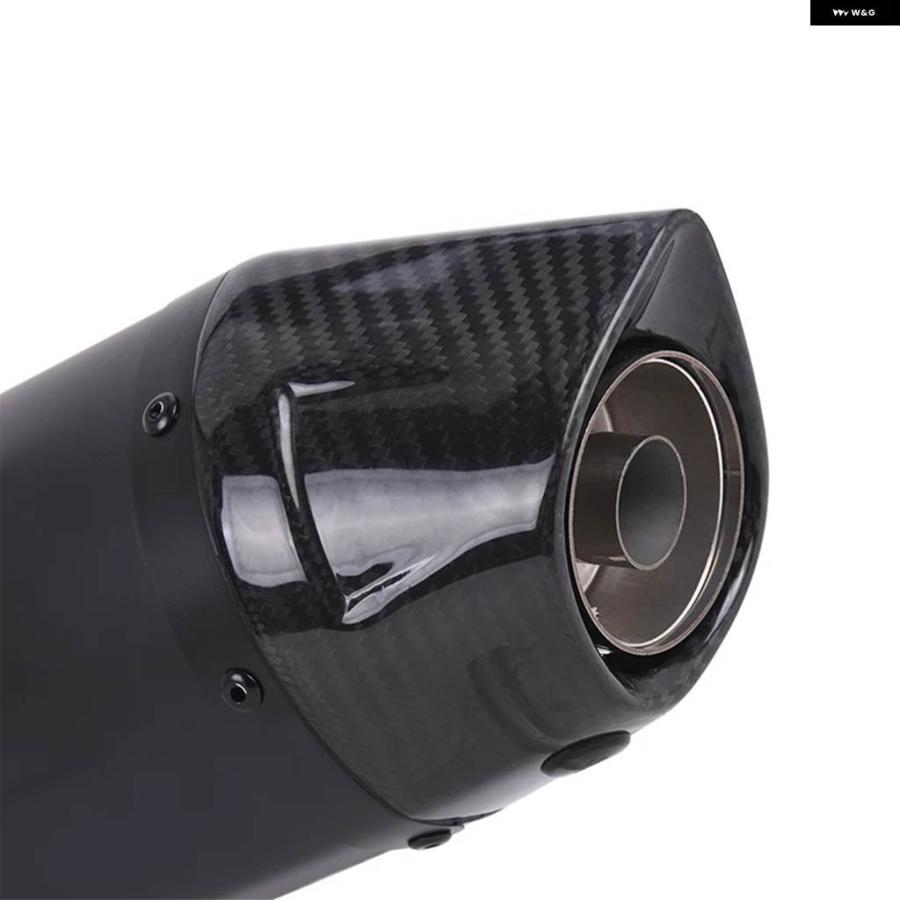 並行輸入品スリップオン KTM 690 エンデューロ SMC R KTM690 2019 - 2025 バイク エキゾーストエスケープ カーボンマフラー ミッドリンク パイプ_12