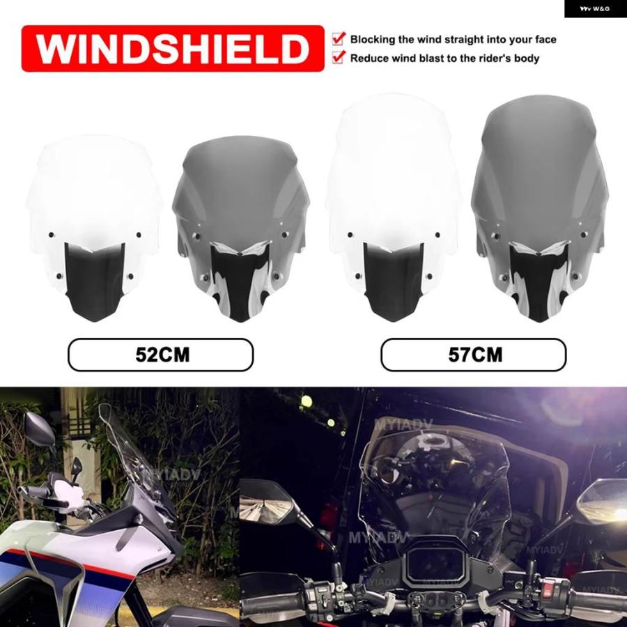 並行輸入品ホンダ XL750 TRANSALP 2023-2025 XL 750 オートバイ フロントスクリーン ウインドシールド 高さ調整式ウインドシールド ウインドスクリーン_6
