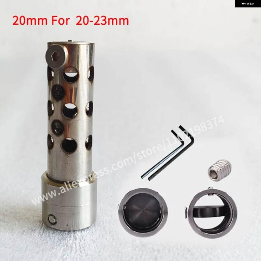 並行輸入品 エンド DB キラー 20MM 25MM 30MM バイク マフラー サイレンサー 音_9