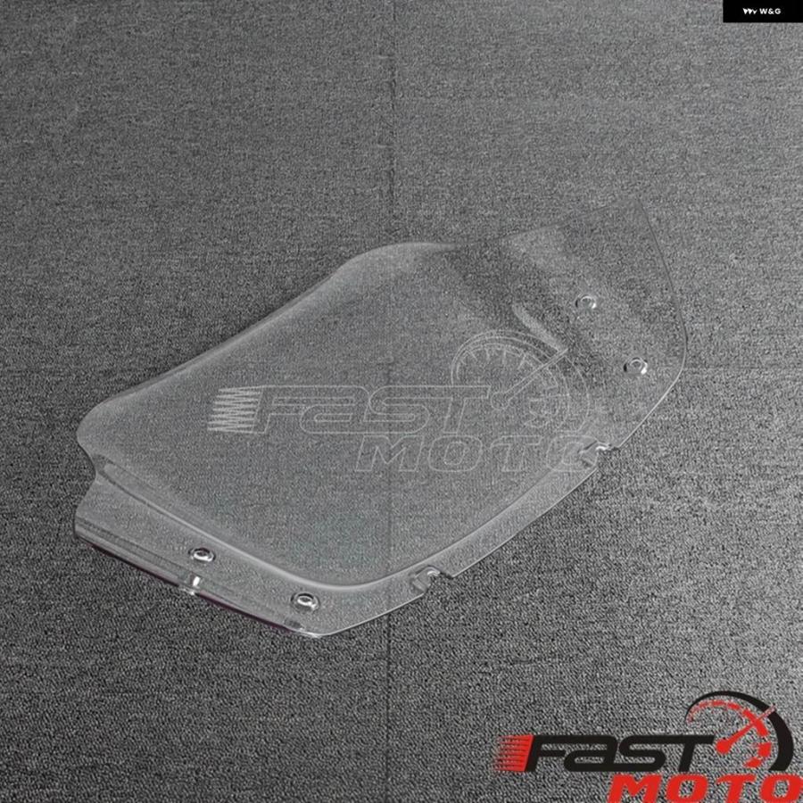 ブランド登録なし - 並行輸入品ポリカーボネートフロント フェアリング 向こう正面玻璃 自動二輪車 風切り ディフレクター ハーレー ツーリング表どおりGLIDE FLHXSE 23