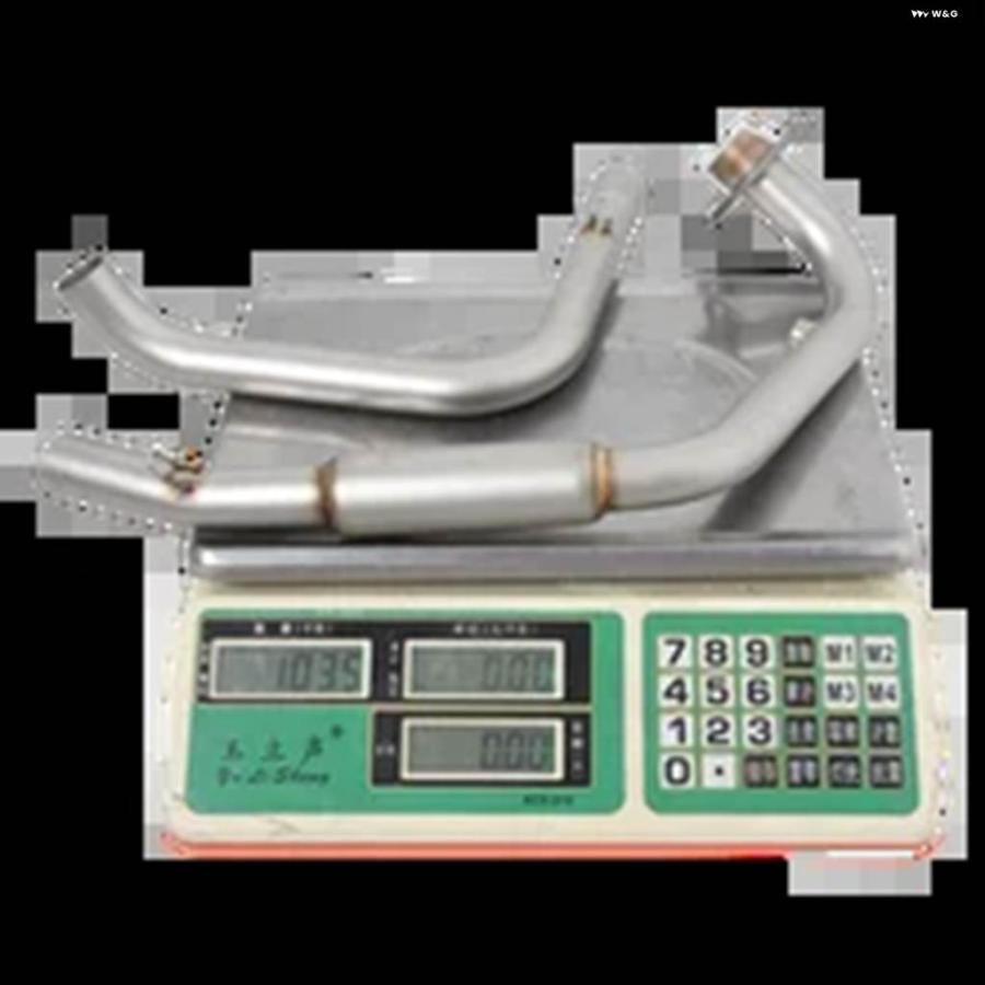 並行輸入品ベネリ スリップオン TNT125 TNT 125 2017年2022年モデル バイク フルエキゾースト システム ブルーフロントミッドリンク パイプ ESCPAE_8