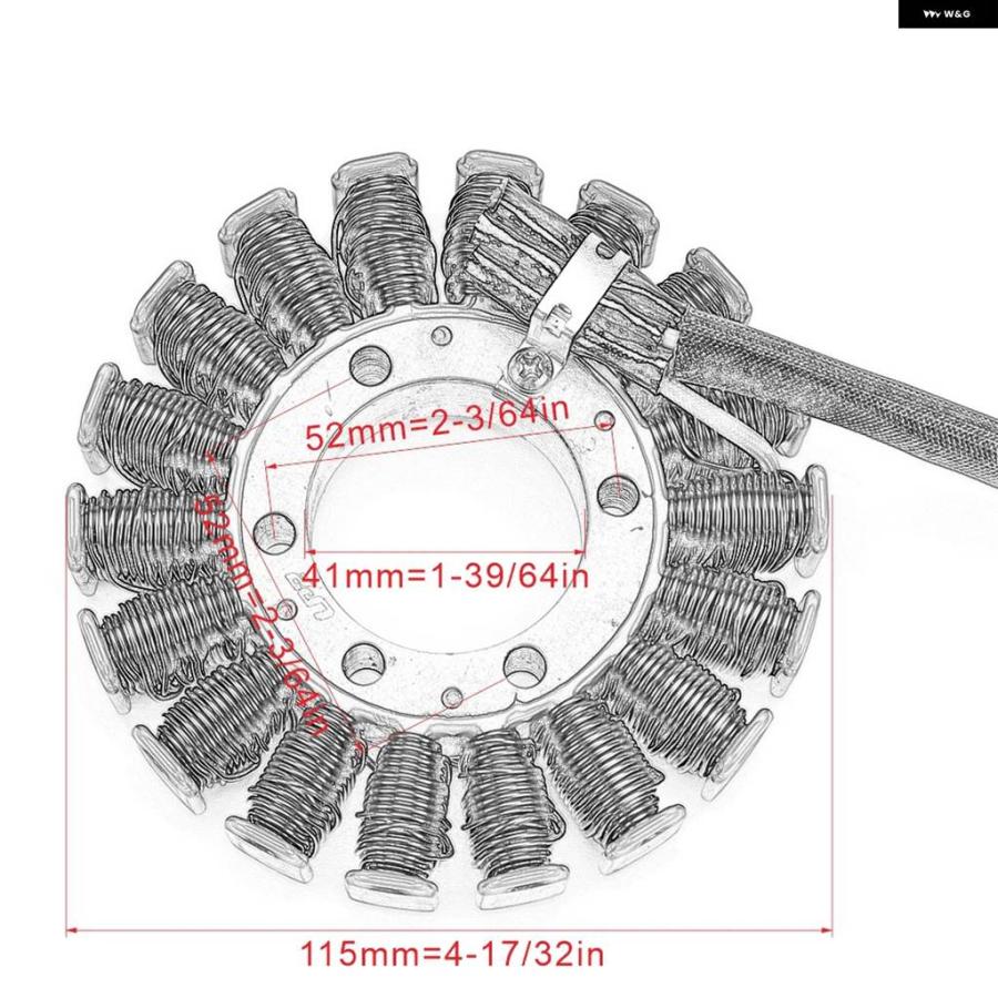 並行輸入品 31120-MCJ-751 バイク ジェネレーター ステーターコイル ホンダ CBR954RR CBR 954RR CBR 954 RR 2002 2003_5