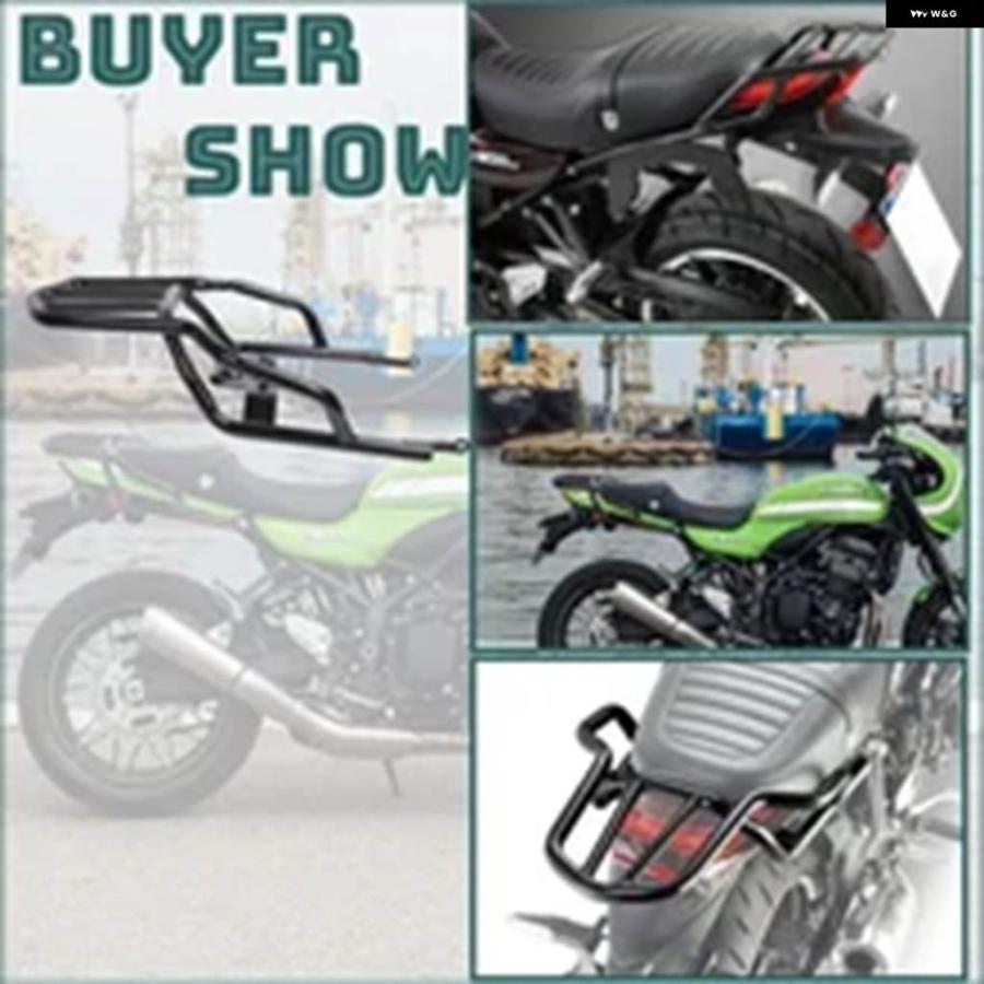 並行輸入品 Z900RS リアラゲッジカーゴラック キャリア マウント バックレスト カワサキ Z900 RS SE CAFE ABS 2018-2024 バイク シェルフ_3
