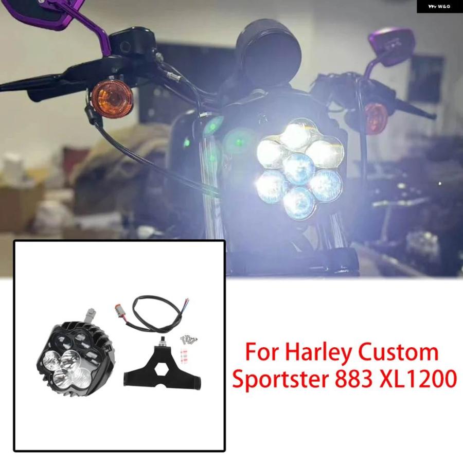 並行輸入品 LED ヘッドライト ハーレー スポーツスター 883 XL1200