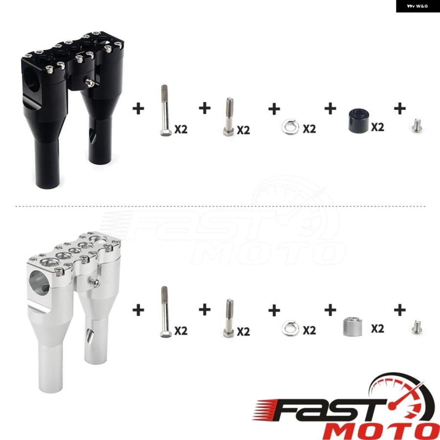 ブランド登録なし - 並行輸入品 ハーレー ダイナ ソフテイル 表どおりシリング FXD FXDB FXBB 1-1/2in 38MM 手持ち部分赤ちょうちん 引っ切りない 衣装 クランプ いの一番 自動二輪車 ライザー