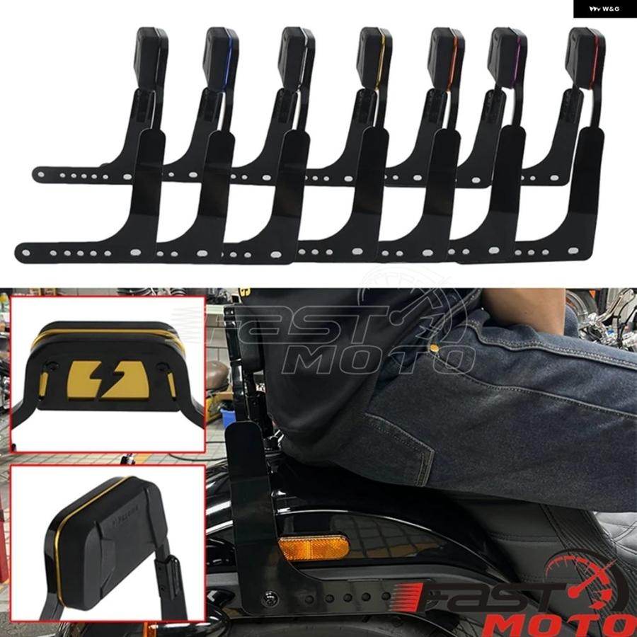 ブランド登録なし - 並行輸入品 後押し シーシーバー バックレスト 仕合わせ ミニスポーツバックレスト ハーレー M8 ソフテイル 置き目馬乗り S FXLRS 20-25 置き目馬乗り FXLR 18-20
