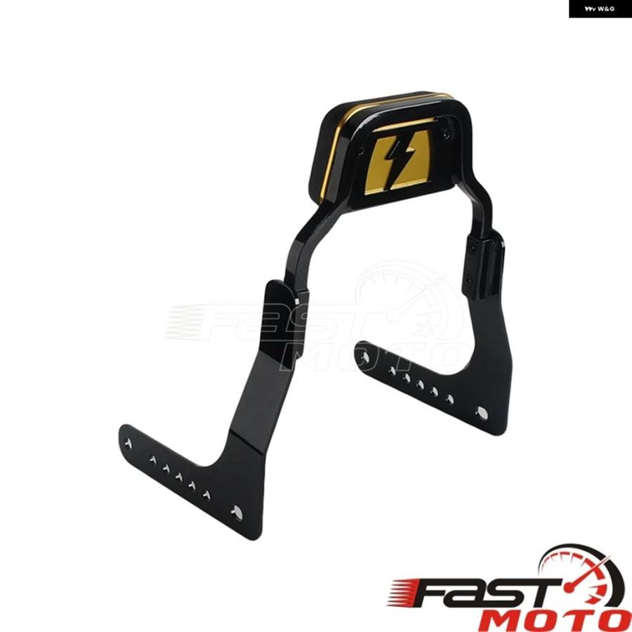 ブランド登録なし - 並行輸入品 後押し シーシーバー バックレスト 仕合わせ ミニスポーツバックレスト ハーレー M8 ソフテイル 置き目馬乗り S FXLRS 20-25 置き目馬乗り FXLR 18-20