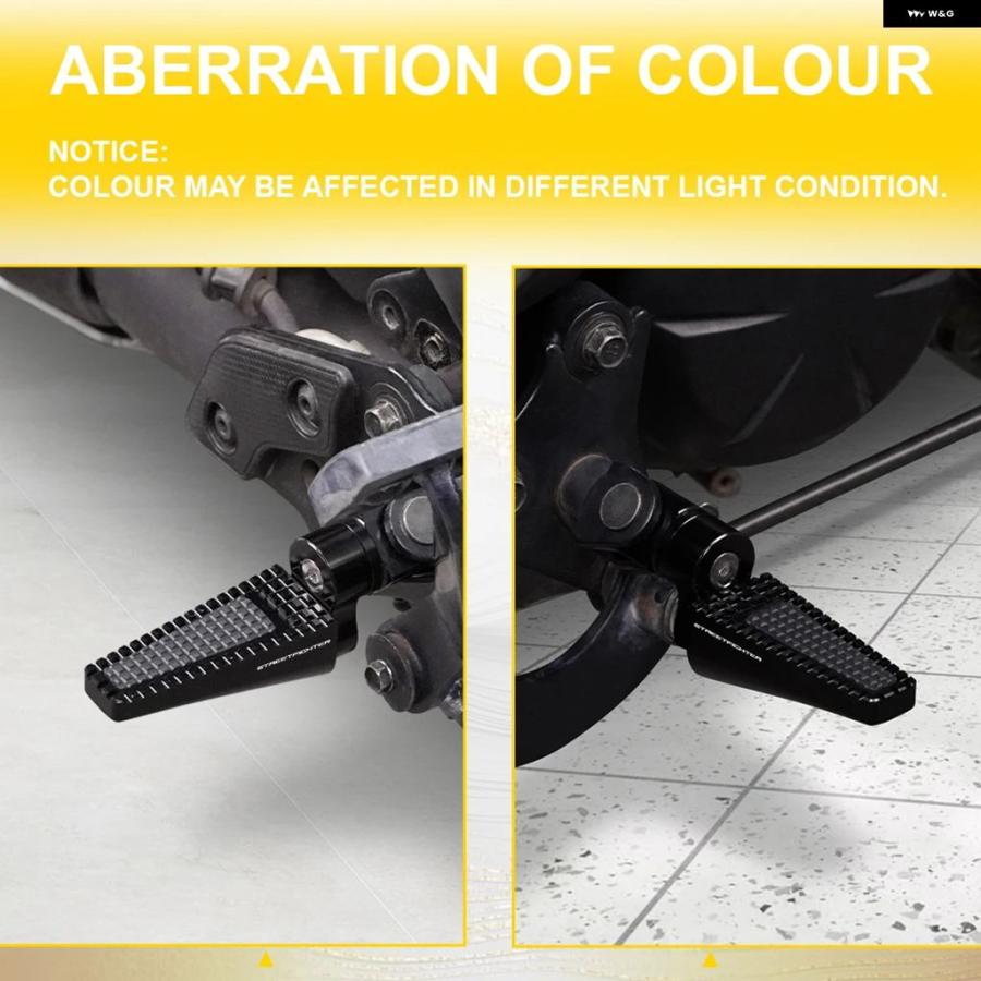 ブランド登録なし - 並行輸入品 ドゥカティ 表どおり攻撃機 848 2011-2015 1098 2009-2013 955V2 1100 V4 自動二輪車 向こう正面 後押し フットペグ フットレスト ペダル