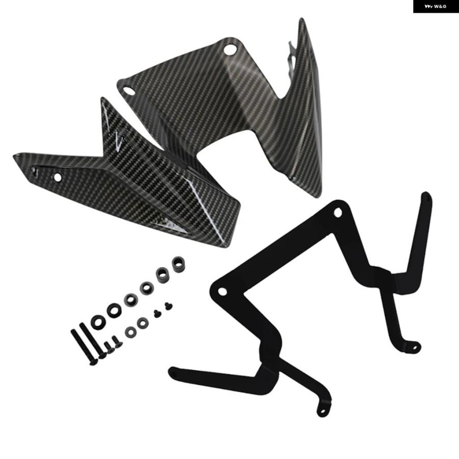 ブランド登録なし - 並行輸入品 2025 CB500 フロントホイールフェンダービークノーズコーンエクステンダーカウルスポイラー 取りまかなう ホンダ CB500 ホーサイバー空間 2024 自動二輪車