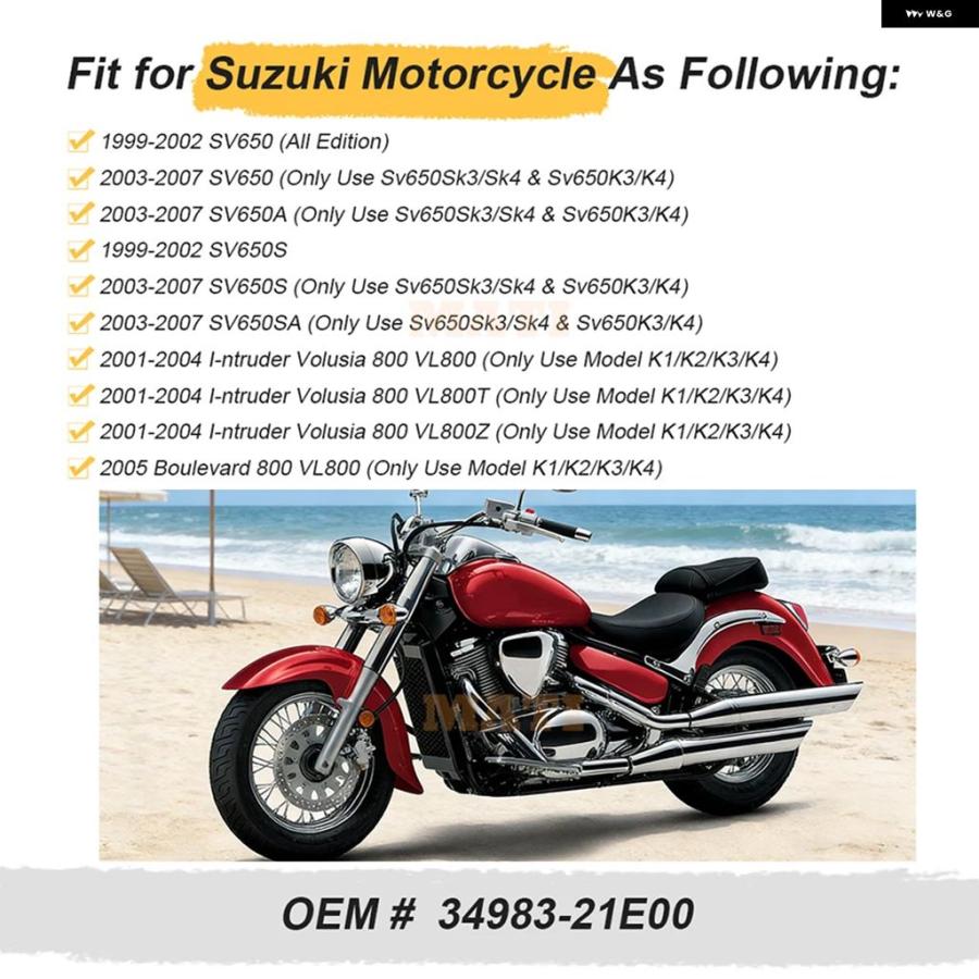 ブランド登録なし - 並行輸入品 迅速さ 米突 センサーローター INTRUDER VOLUSIA 800 VL800 T/Z 2001-2005 SV650 A/S/SA 1999-2007 34983-21E00