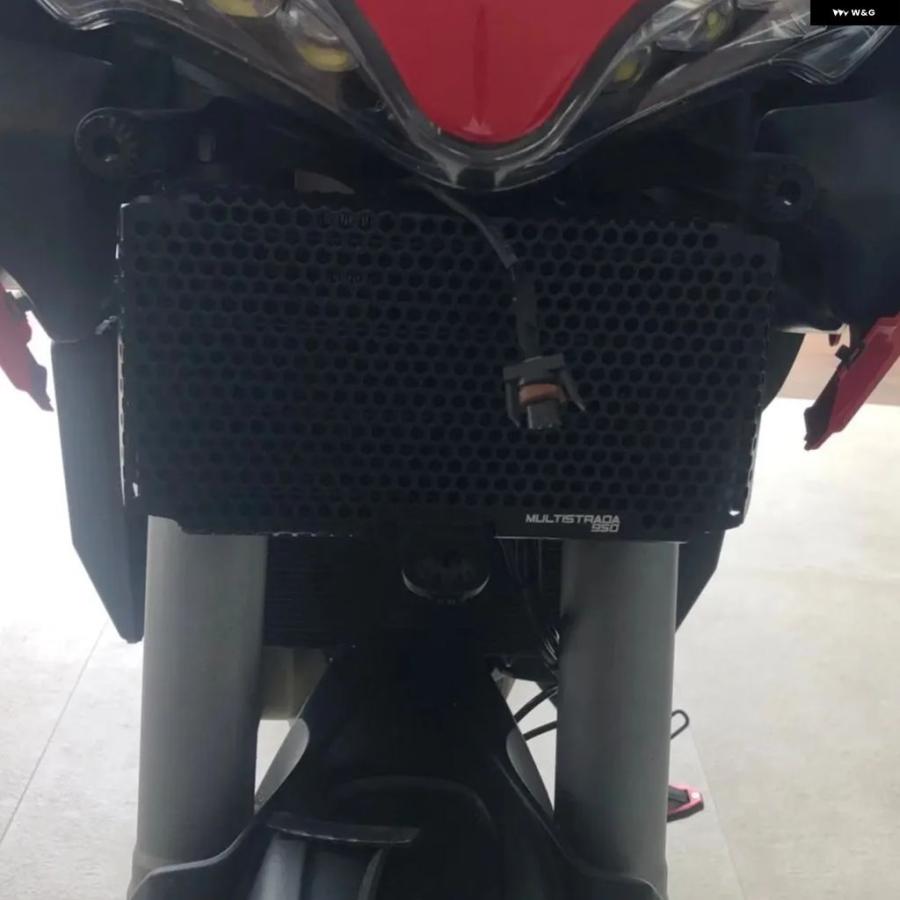 ブランド登録なし - 並行輸入品 発動機 かばい立て プロテクター ドゥカティ MULTISTRADA 1200 ENDURO PRO 2016-2018 自動二輪車 放熱器 食べ物屋 ガードプロテクション