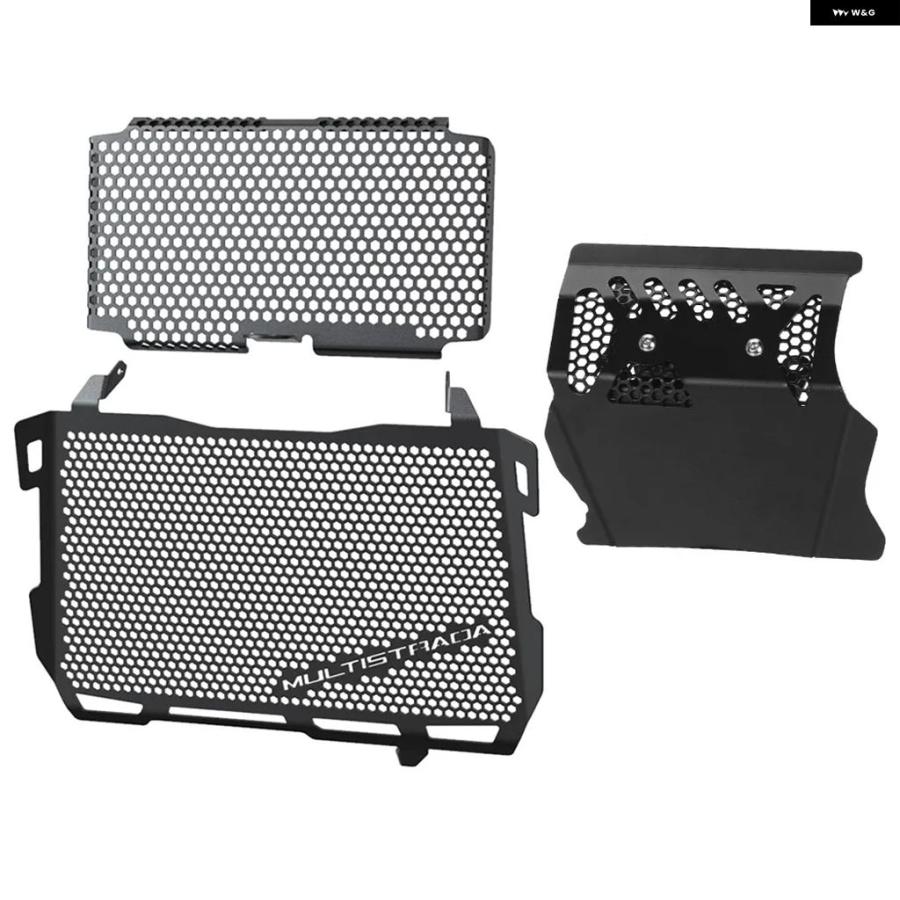 ブランド登録なし - 並行輸入品 発動機 かばい立て プロテクター ドゥカティ MULTISTRADA 1200 ENDURO PRO 2016-2018 自動二輪車 放熱器 食べ物屋 ガードプロテクション