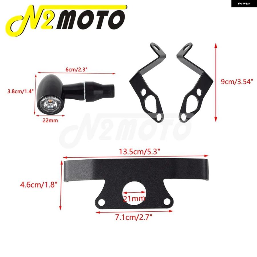 ブランド登録なし - 並行輸入品 自動二輪車 BULLET 3IN1 LED ウインカー テールランプ DRL マウント 鉤括弧 ハーレー 運動競技はやりっ子 S RH1250S 21年今後 向こう正面 後押し ブリンカー