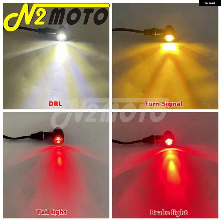 ブランド登録なし - 並行輸入品 自動二輪車 BULLET 3IN1 LED ウインカー テールランプ DRL マウント 鉤括弧 ハーレー 運動競技はやりっ子 S RH1250S 21年今後 向こう正面 後押し ブリンカー