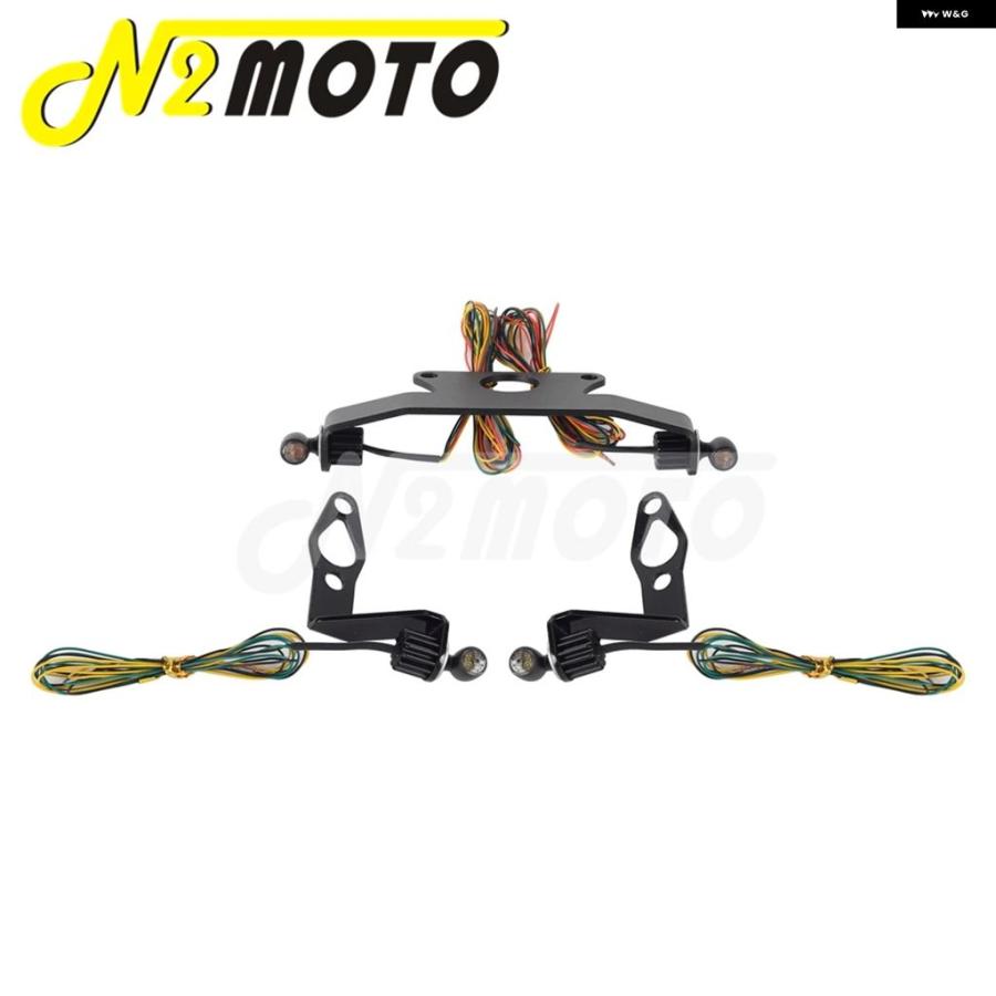 ブランド登録なし - 並行輸入品 ミニ向こう正面 ウィンカー ともし火 自動二輪車 LED テールランプ リアブレーキフラッシャー ブリンカーランプ ハーレー 運動競技はやりっ子 S 1250 RH1250S