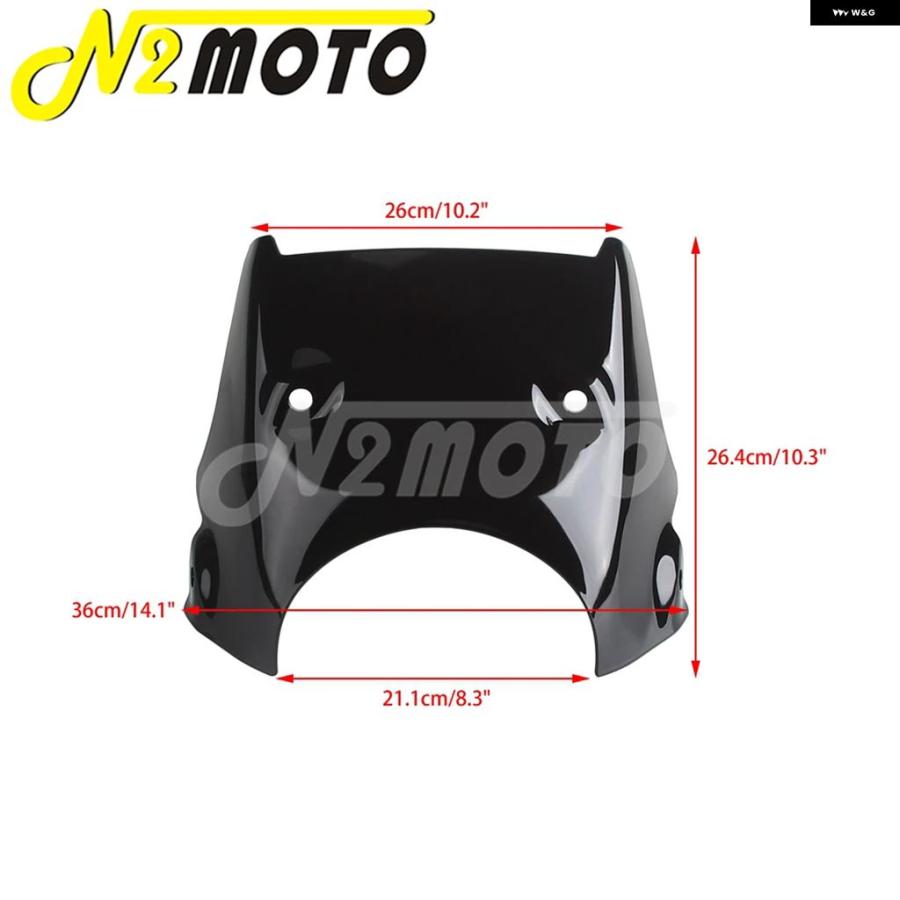 ブランド登録なし - 並行輸入品 自動二輪車 陳列箱遮蔽物 陳列箱 ディフレクター エアスクリーンシールド NORDEN 901 2022 2023 アクリル樹脂 陳列箱映写幕 スポイラー