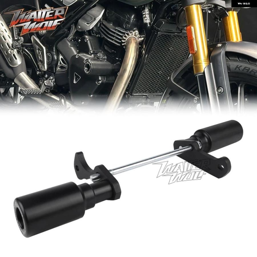 ブランド登録なし - 並行輸入品 2025 SPEED400 ひな型 衝突 スライダー アクスル 銀輪 スライダー スクランブラー 400X SPEED 400 律動的な調子腕 木管 照明ランプ フ
