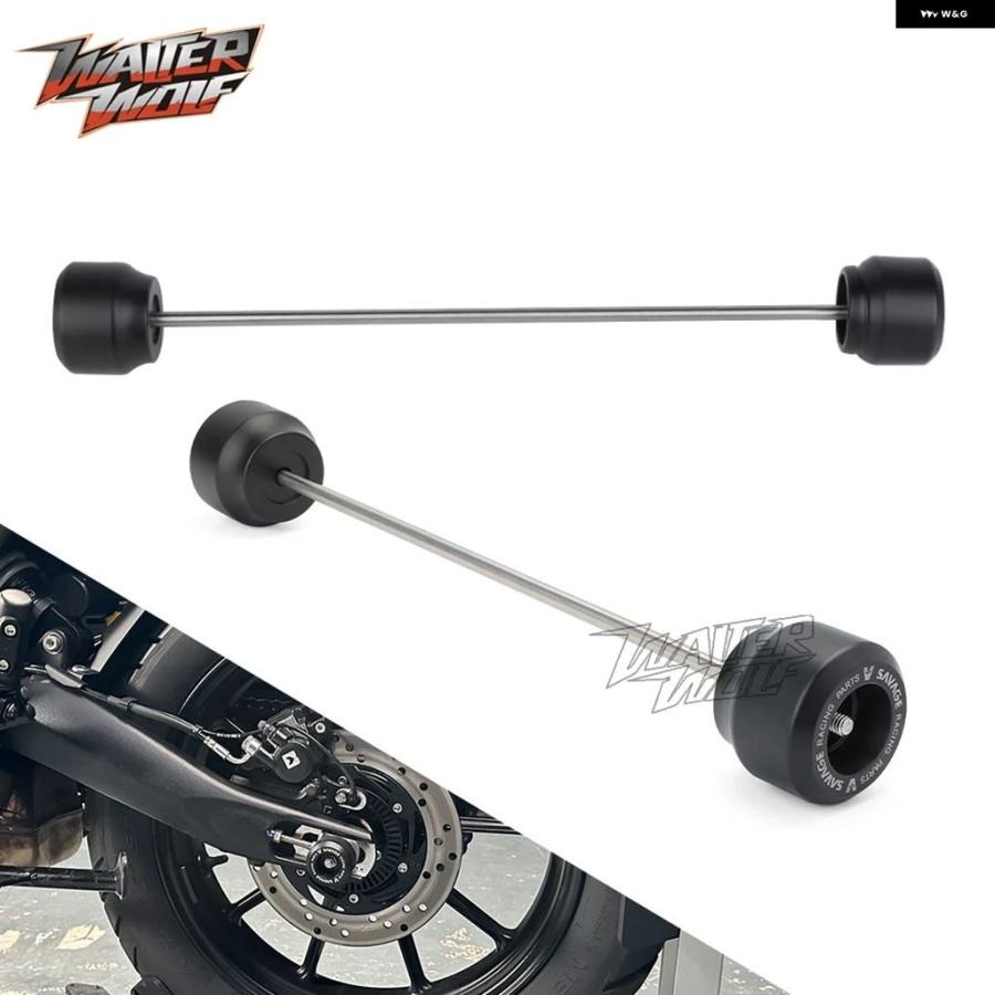 ブランド登録なし - 並行輸入品 2025 SPEED400 ひな型 衝突 スライダー アクスル 銀輪 スライダー スクランブラー 400X SPEED 400 律動的な調子腕 木管 照明ランプ フ