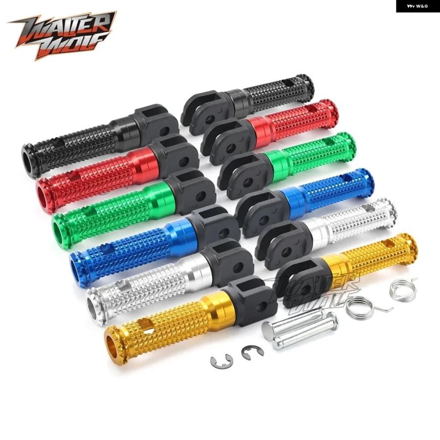 ブランド登録なし - 並行輸入品 向こう正面後押し フットペグ フットレスト ペダル ヤマハ MT-07 MT-09 TRACER 700/GT 900/GT MT-25 MT-03 YZF R3 R25 FZ6 FZ1 FZ8 FAZER 2004-2024