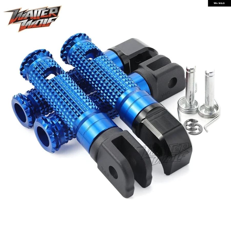ブランド登録なし - 並行輸入品 向こう正面後押し フットペグ フットレスト ペダル ヤマハ MT-07 MT-09 TRACER 700/GT 900/GT MT-25 MT-03 YZF R3 R25 FZ6 FZ1 FZ8 FAZER 2004-2024