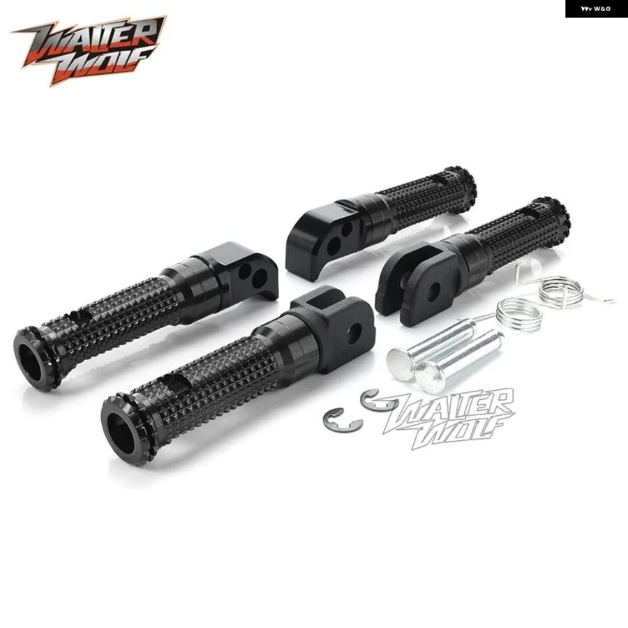 ブランド登録なし - 並行輸入品 向こう正面後押し フットペグ フットレスト ペダル ヤマハ MT-07 MT-09 TRACER 700/GT 900/GT MT-25 MT-03 YZF R3 R25 FZ6 FZ1 FZ8 FAZER 2004-2024