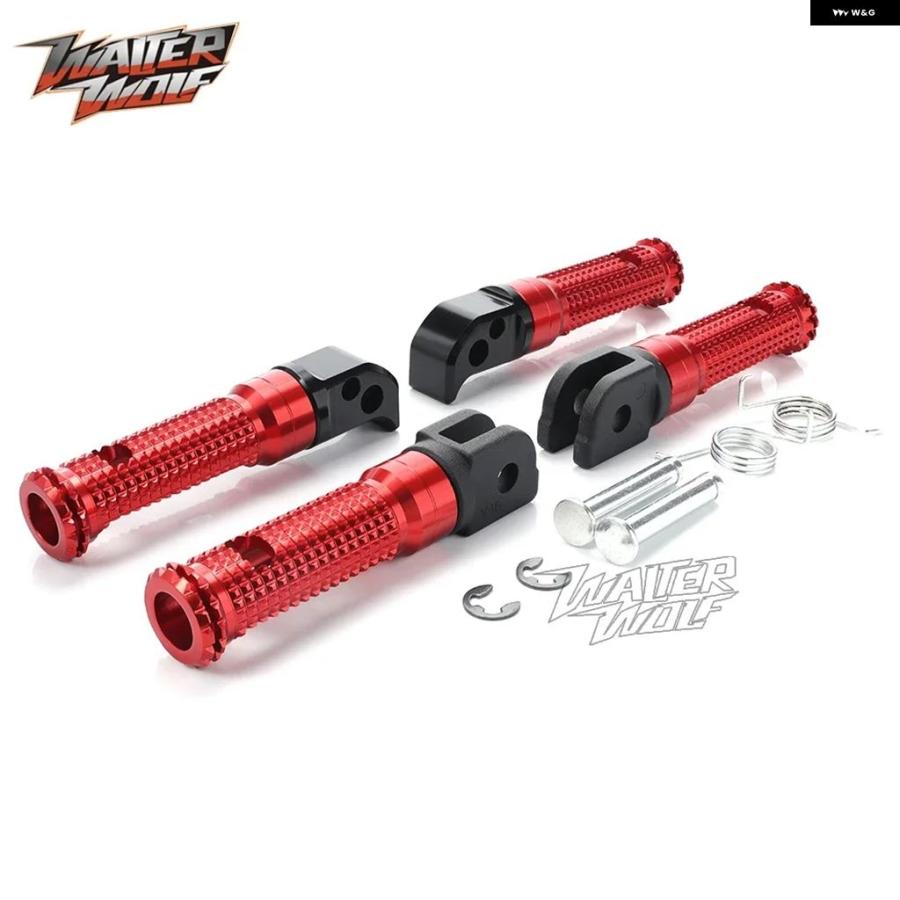 ブランド登録なし - 並行輸入品 向こう正面後押し フットペグ フットレスト ペダル ヤマハ MT-07 MT-09 TRACER 700/GT 900/GT MT-25 MT-03 YZF R3 R25 FZ6 FZ1 FZ8 FAZER 2004-2024