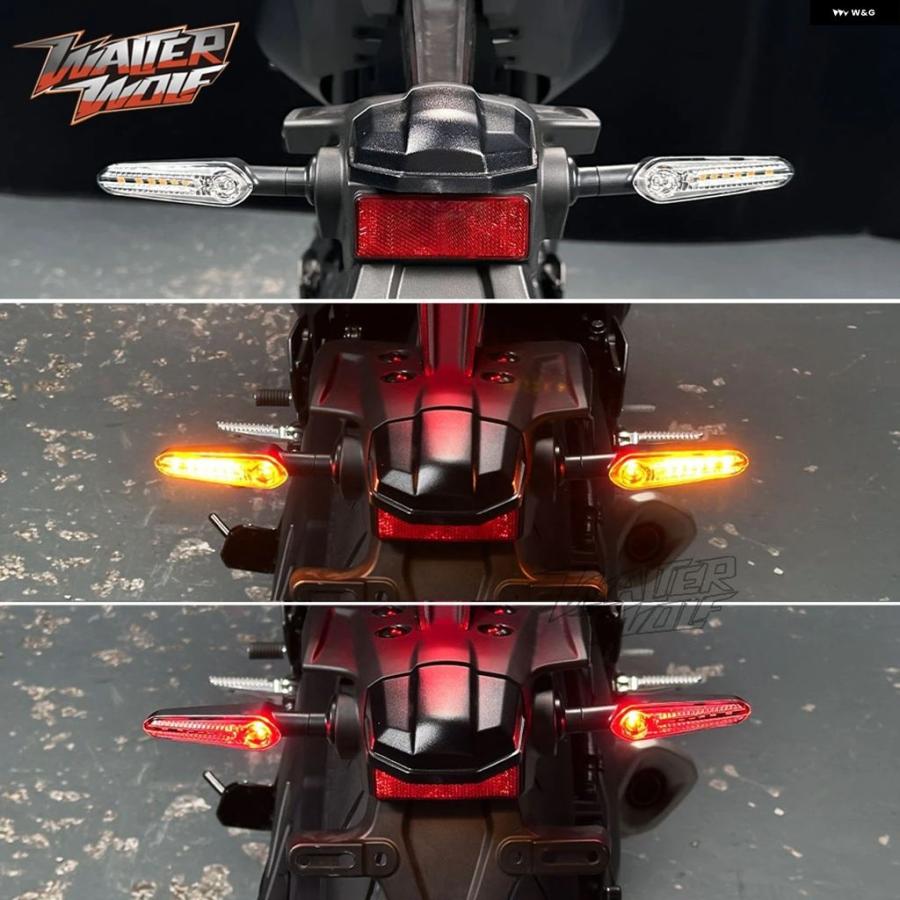 ブランド登録なし - 並行輸入品 2025 YZF R7 XTZ07 MT-07 赤いこと 琥珀色 CE LED テールランプ ウインカー ヤマハ MT07 XSR700 TRACER 7 /GT XTZ700