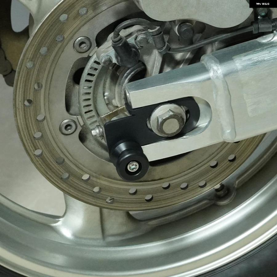 ブランド登録なし - 並行輸入品 自動二輪車 律動的な調子腕 木管スピンドル スライダー ホンダ バラデロ XL1000V 2003 2004-2012 リアアクスル スライダー 立ちはだかる チェーン店 ア