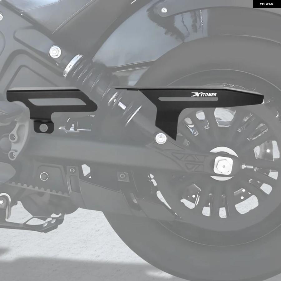 ブランド登録なし - 並行輸入品 INDIAN SCOUT SIXTY ROGUE SIXTY TWENTY SIXTY 発動機 プロテクター 後押し 鎖歯車 取りまかなう 自動二輪車 チェーン店 プロテクター かばい立て